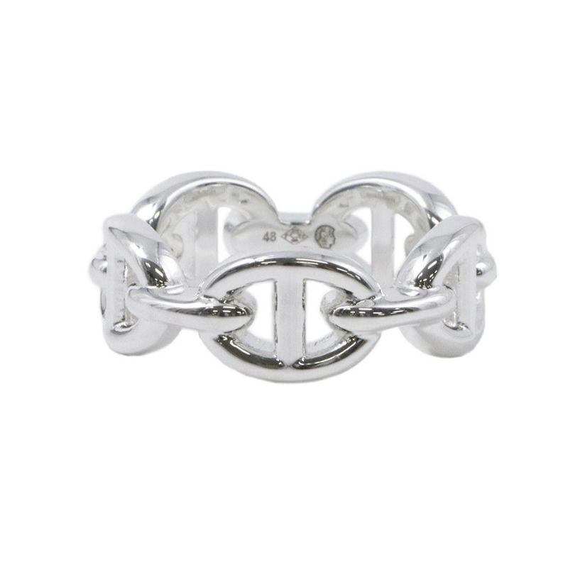 エルメス リング シェーヌダンクル アンシェネPM SV925 リングサイズ48 HERMES ジュエリー