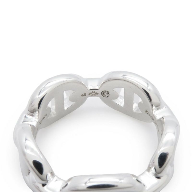 エルメス リング シェーヌダンクル アンシェネPM SV925 リングサイズ48 HERMES ジュエリー