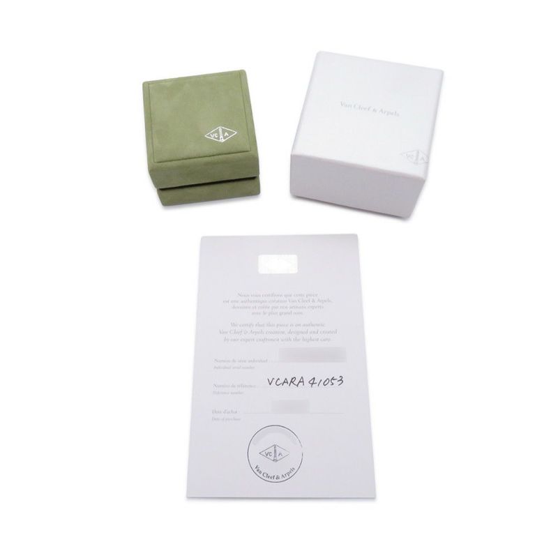 ヴァンクリーフ＆アーペル リング ヴィンテージアルハンブラ ダイヤ 0.06ct オニキス K18YG リングサイズ53 VCARA41000