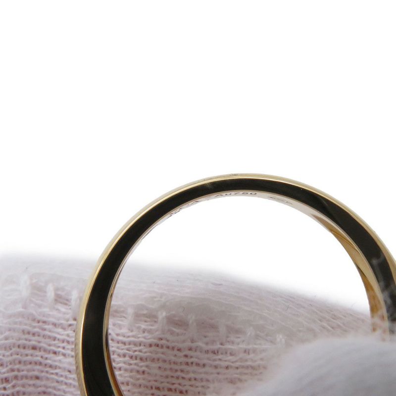 ヴァンクリーフ＆アーペル リング ヴィンテージアルハンブラ ダイヤ 0.06ct オニキス K18YG リングサイズ49 VCARA41000