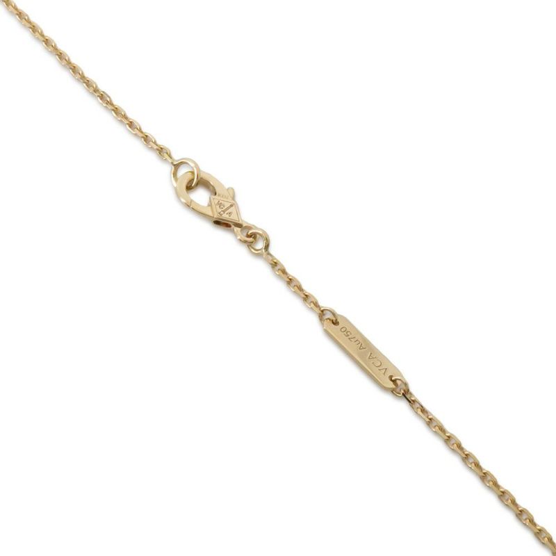 ヴァンクリーフ&アーペル ネックレス ヴィンテージ アルハンブラ ペンダント オニキス K18YGイエローゴールド VCARA4580