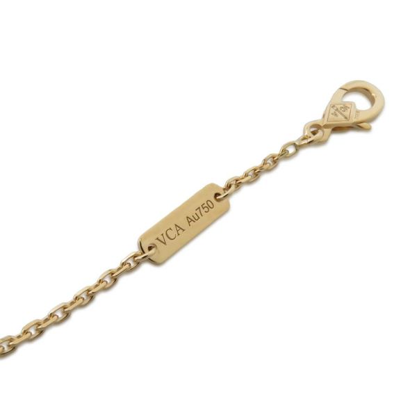 ヴァンクリーフ&アーペル ネックレス ヴィンテージ アルハンブラ ペンダント オニキス K18YGイエローゴールド VCARA4580