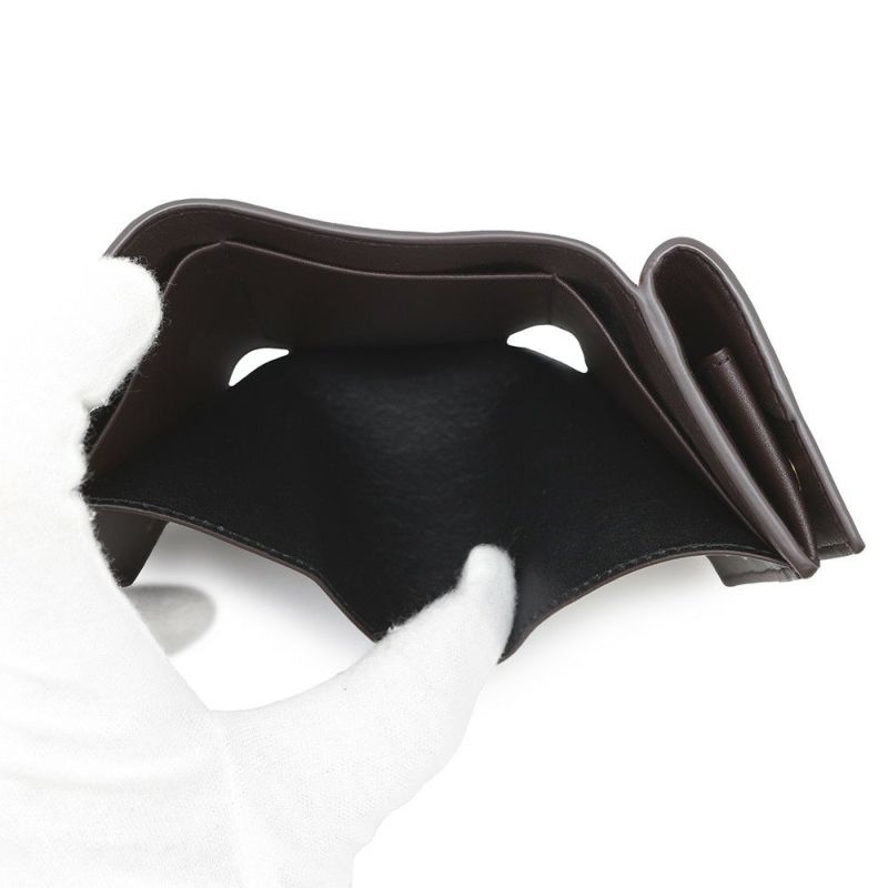 サンローランパリ 三つ折り財布 オリガミ タイニー ウォレット ハート柄 レザー SAINT LAURENT PARIS