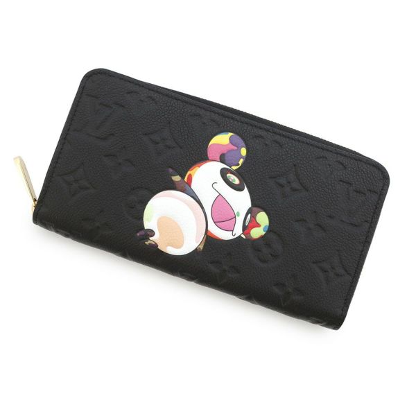 ルイヴィトン 長財布 モノグラム・アンプラント LV × TM