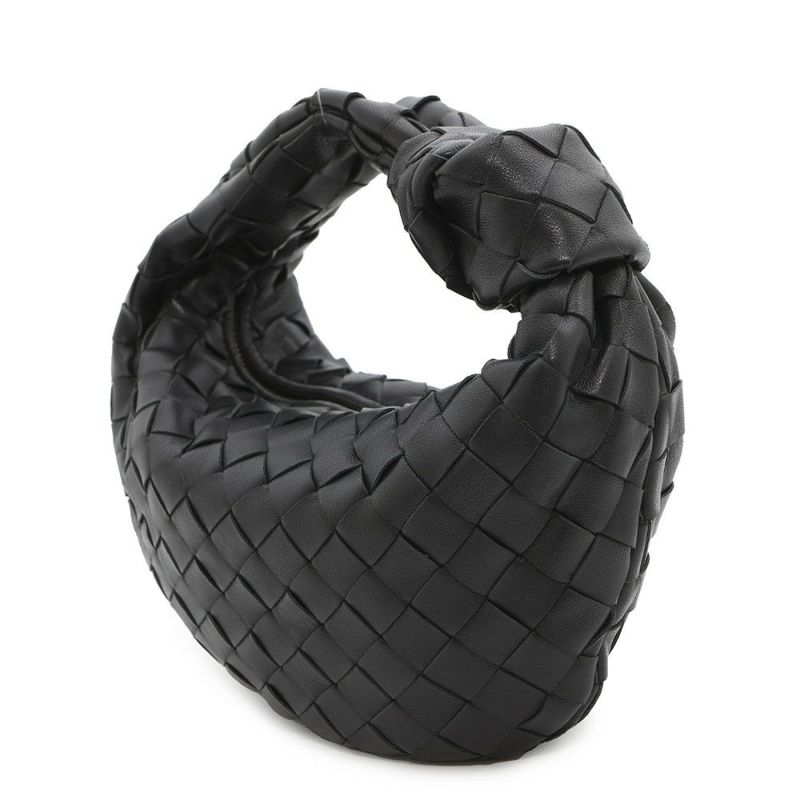 ボッテガヴェネタ ハンドバッグ ミニ ジョディ ラムスキン 651876 BOTTEGA VENETA バッグ イントレチャート 黒