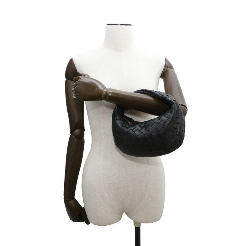 ボッテガヴェネタ ハンドバッグ ミニ ジョディ ラムスキン 651876 BOTTEGA VENETA バッグ イントレチャート 黒