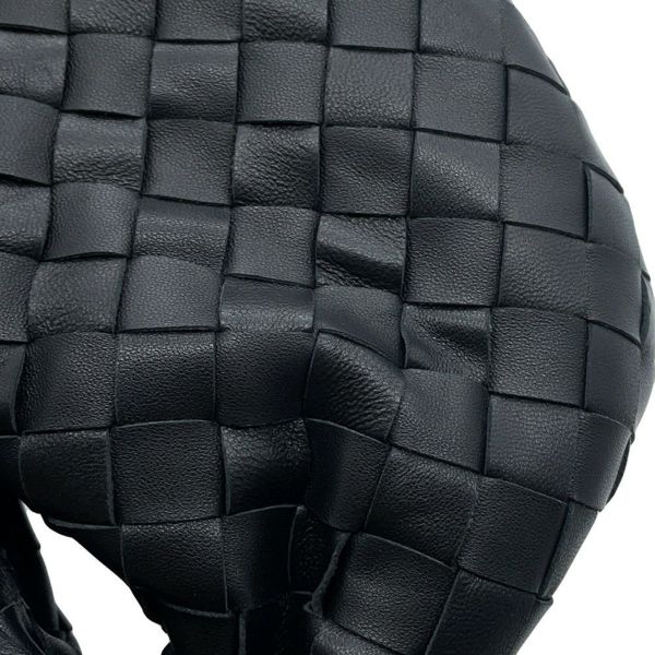 ボッテガヴェネタ ハンドバッグ ミニ ジョディ ラムスキン 651876 BOTTEGA VENETA バッグ イントレチャート 黒