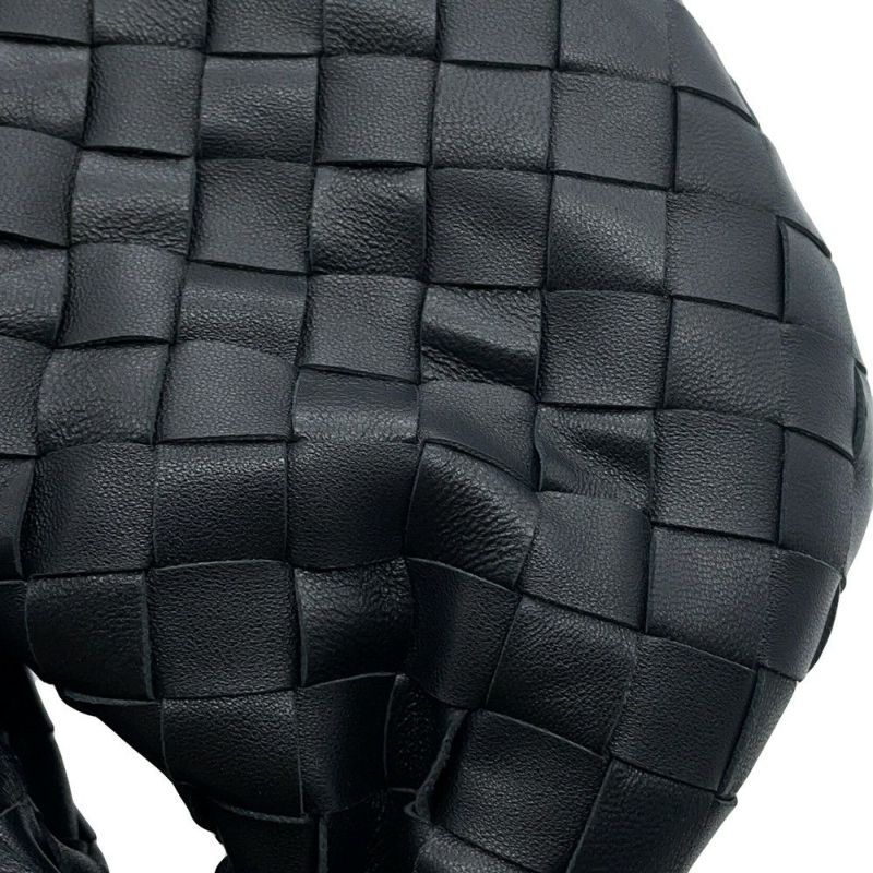 ボッテガヴェネタ ハンドバッグ ミニ ジョディ ラムスキン 651876 BOTTEGA VENETA バッグ イントレチャート 黒