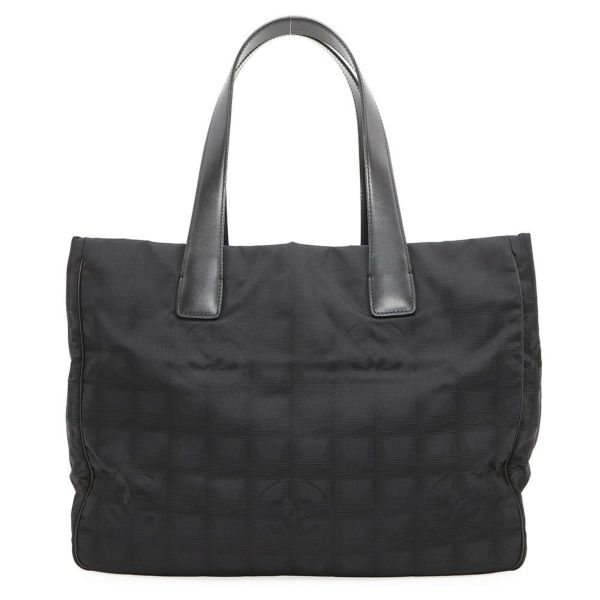 シャネル トートバッグ ニュートラベルライン トートMM ナイロン  A15991 CHANEL バッグ 黒