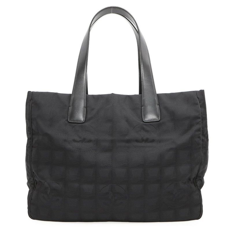 シャネル トートバッグ ニュートラベルライン トートMM ナイロン  A15991 CHANEL バッグ 黒