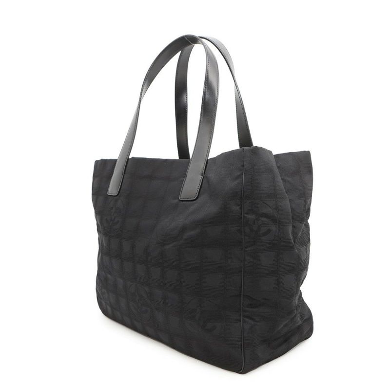 シャネル トートバッグ ニュートラベルライン トートMM ナイロン  A15991 CHANEL バッグ 黒