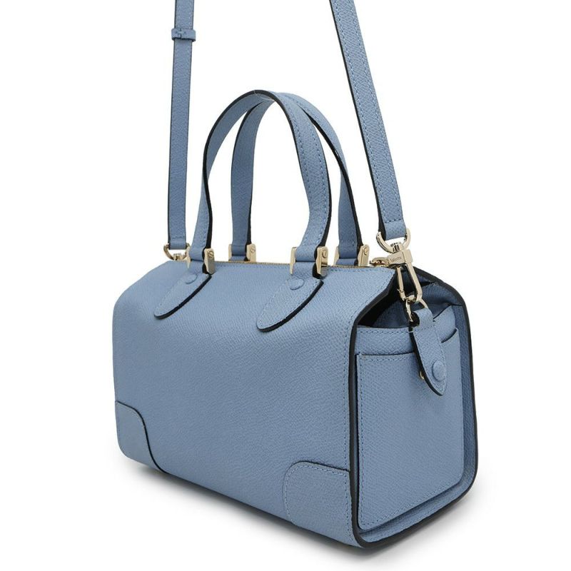 ヴァレクストラ ハンドバッグ バビラ ミニ レザー WBBB0031028LOC99BSH Valextra 2wayショルダーバッグ