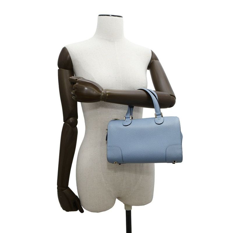 ヴァレクストラ ハンドバッグ バビラ ミニ レザー WBBB0031028LOC99BSH Valextra 2wayショルダーバッグ