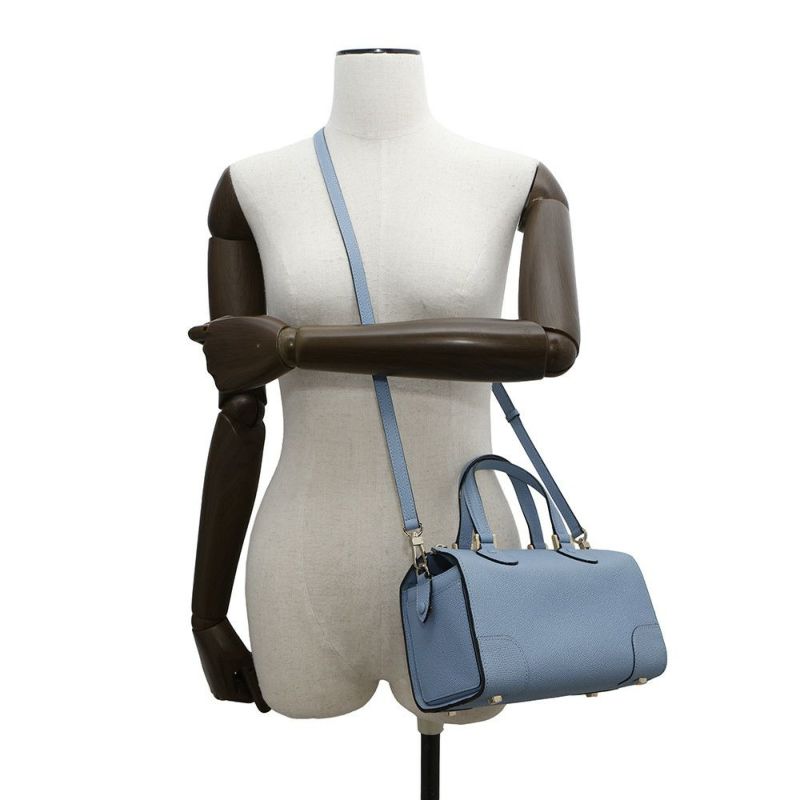 ヴァレクストラ ハンドバッグ バビラ ミニ レザー WBBB0031028LOC99BSH Valextra 2wayショルダーバッグ