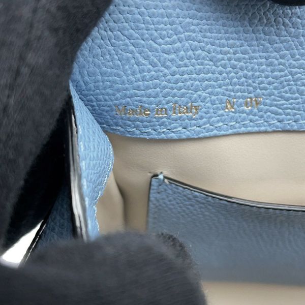 ヴァレクストラ ハンドバッグ バビラ ミニ レザー WBBB0031028LOC99BSH Valextra 2wayショルダーバッグ