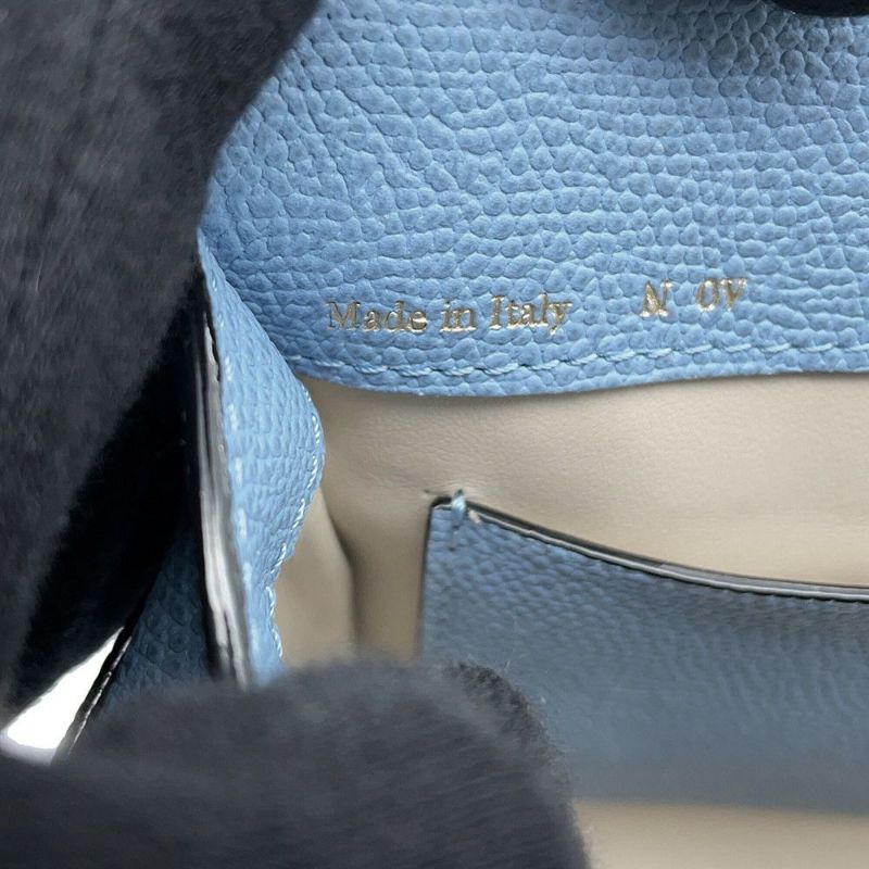 ヴァレクストラ ハンドバッグ バビラ ミニ レザー WBBB0031028LOC99BSH Valextra 2wayショルダーバッグ