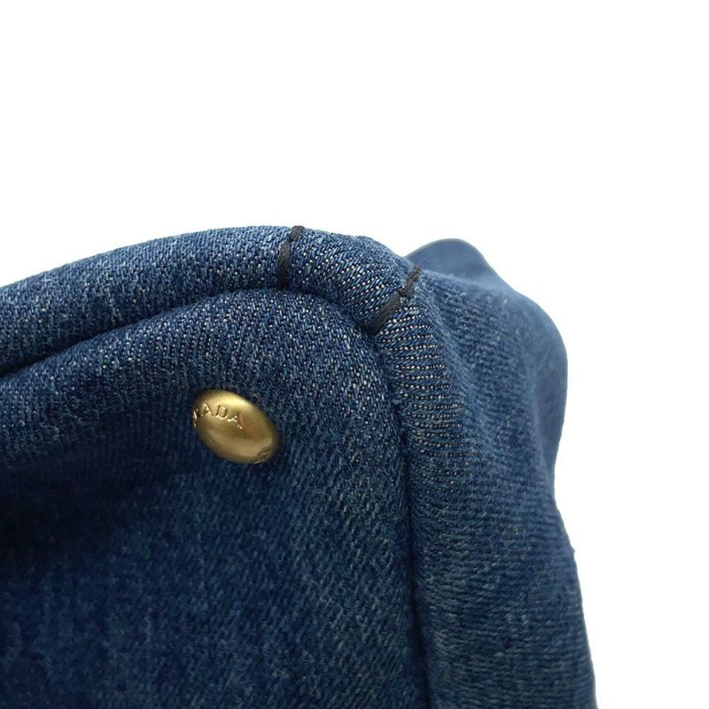 プラダ トートバッグ カナパ CANAPA デニム B2642B PRADA 2wayショルダーバッグ