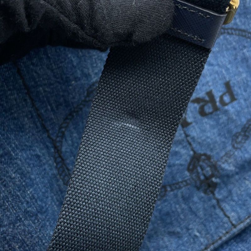 プラダ トートバッグ カナパ CANAPA デニム B2642B PRADA 2wayショルダーバッグ