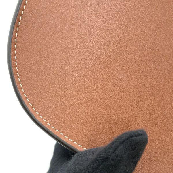 セリーヌ ショルダーバッグ キュイル トリオンフ フォルコ カーフレザー 198263DU9.04LU CELINE ブラウン