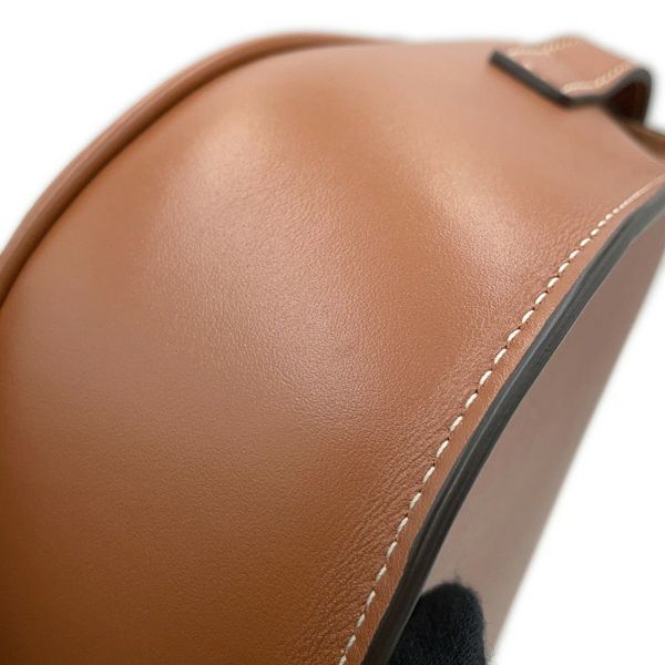 セリーヌ ショルダーバッグ キュイル トリオンフ フォルコ カーフレザー 198263DU9.04LU CELINE ブラウン