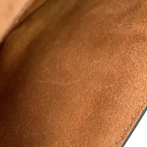 セリーヌ ショルダーバッグ キュイル トリオンフ フォルコ カーフレザー 198263DU9.04LU CELINE ブラウン