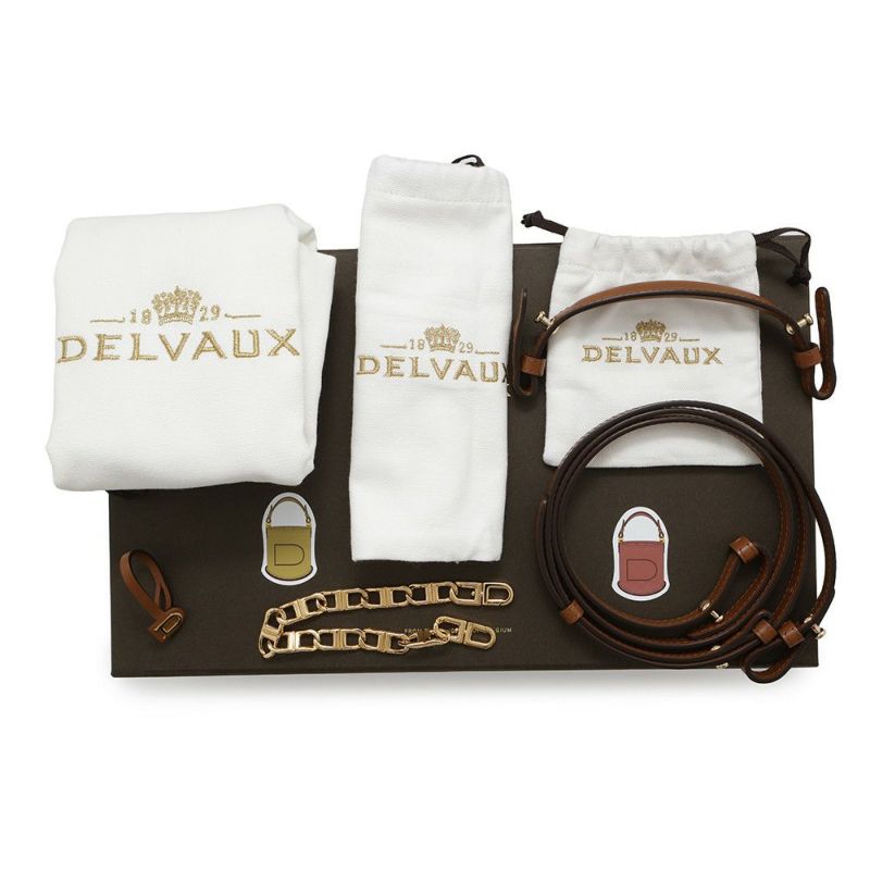 デルヴォー ハンドバッグ パン エクラ ナノ Delvaux 2wayショルダーバッグ デルボー