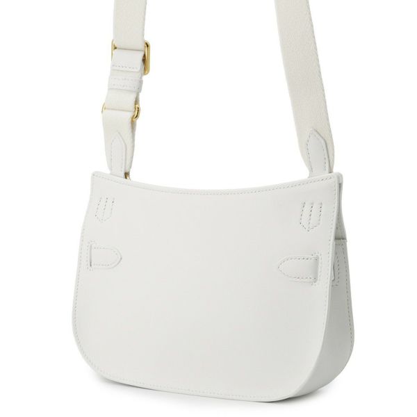 エルメス ジプシエール ミニ ニューホワイト/ゴールド金具 スイフト W刻印 HERMES バッグ 白