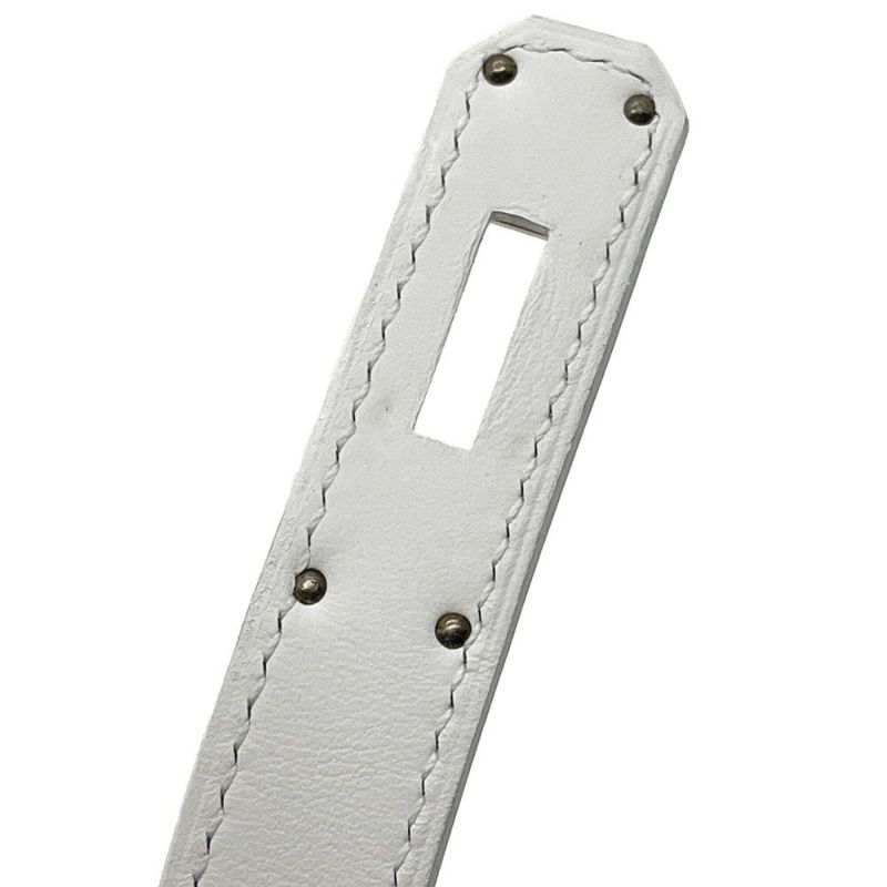 エルメス ジプシエール ミニ ニューホワイト/ゴールド金具 スイフト W刻印 HERMES バッグ 白