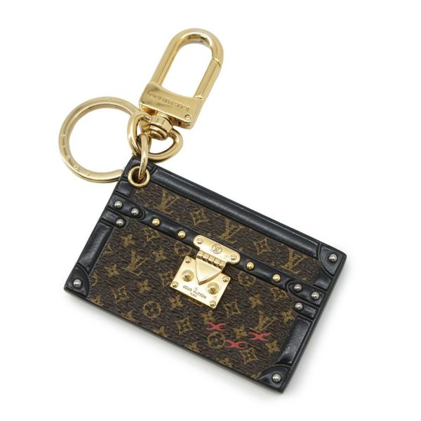 ルイヴィトン キーホルダー モノグラム バッグチャーム・プティット・マル M78618 LOUIS VUITTON ブラック 黒