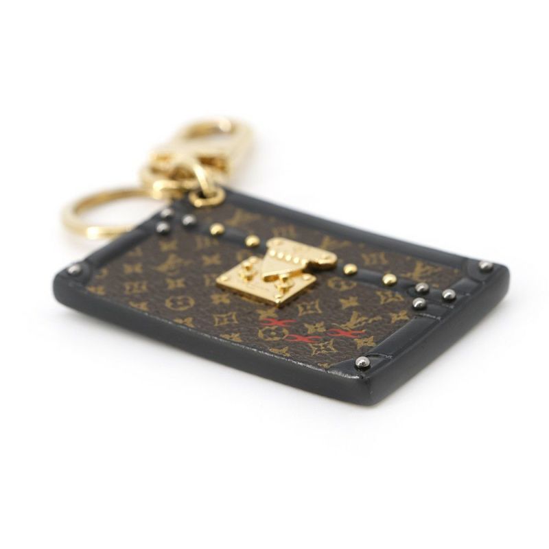 ルイヴィトン キーホルダー モノグラム バッグチャーム・プティット・マル M78618 LOUIS VUITTON ブラック 黒