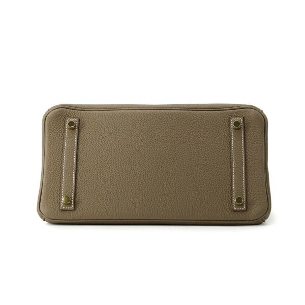 エルメス バーキン30 エトゥープ/ゴールド金具 トゴ W刻印 HERMES Birkin ハンドバッグ