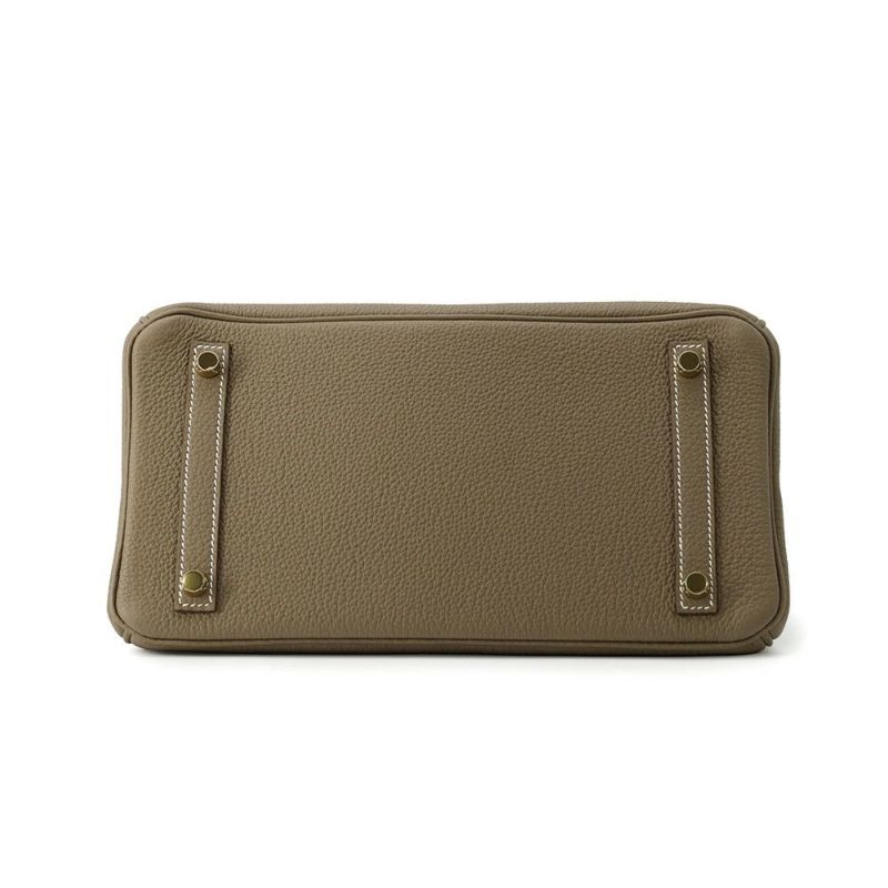 エルメス バーキン30 エトゥープ/ゴールド金具 トゴ W刻印 HERMES Birkin ハンドバッグ