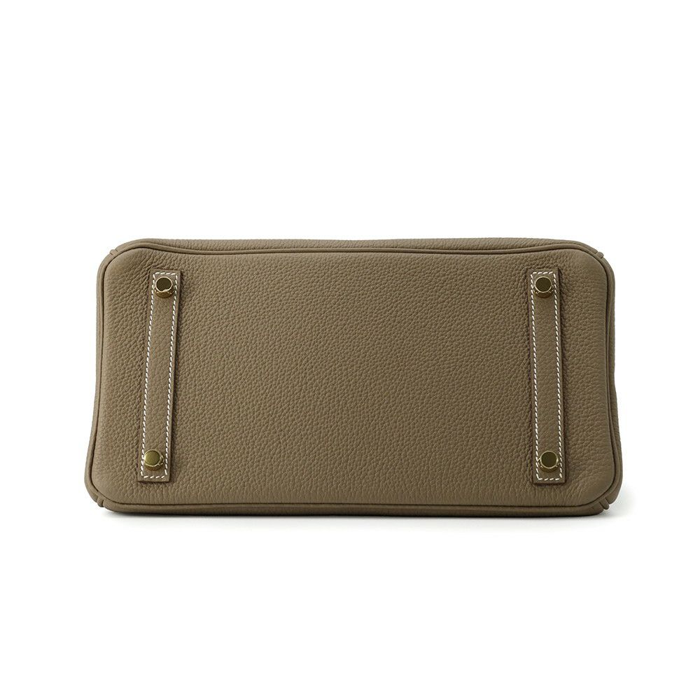 エルメス バーキン30 エトゥープ/ゴールド金具 トゴ W刻印 HERMES Birkin ハンドバッグ