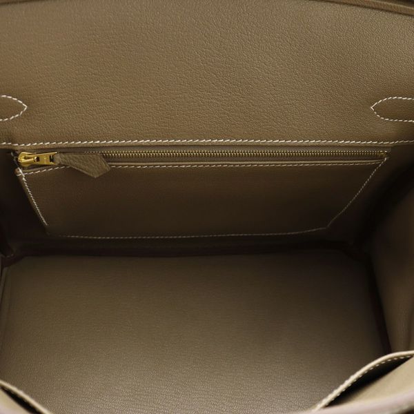 エルメス バーキン30 エトゥープ/ゴールド金具 トゴ W刻印 HERMES Birkin ハンドバッグ