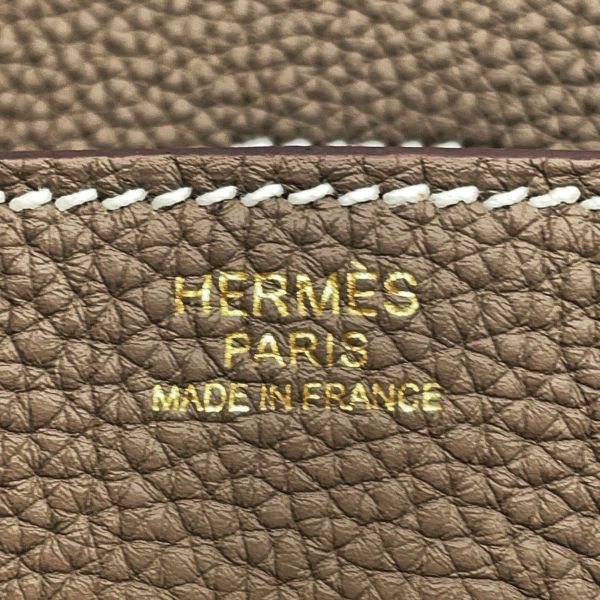 エルメス バーキン30 エトゥープ/ゴールド金具 トゴ W刻印 HERMES Birkin ハンドバッグ