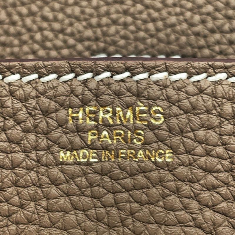 エルメス バーキン30 エトゥープ/ゴールド金具 トゴ W刻印 HERMES Birkin ハンドバッグ