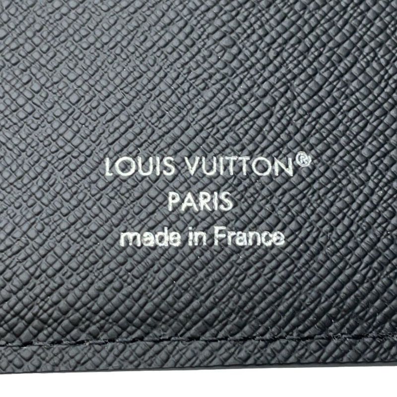 ルイヴィトン 三つ折り財布 モノグラム・エクリプス ヴィクター・ウォレット M12598 ヴィトン ブラック 黒
