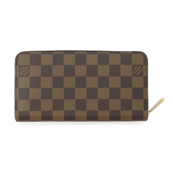 ルイヴィトン 長財布 ダミエ・エベヌ ジッピー・ウォレット N41661 LOUIS VUITTON ラウンドファスナー