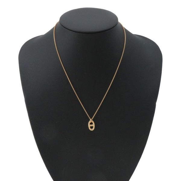 エルメス ネックレス シェーヌダンクル ファランドール PM K18PGピンクゴールド HERMES ジュエリー