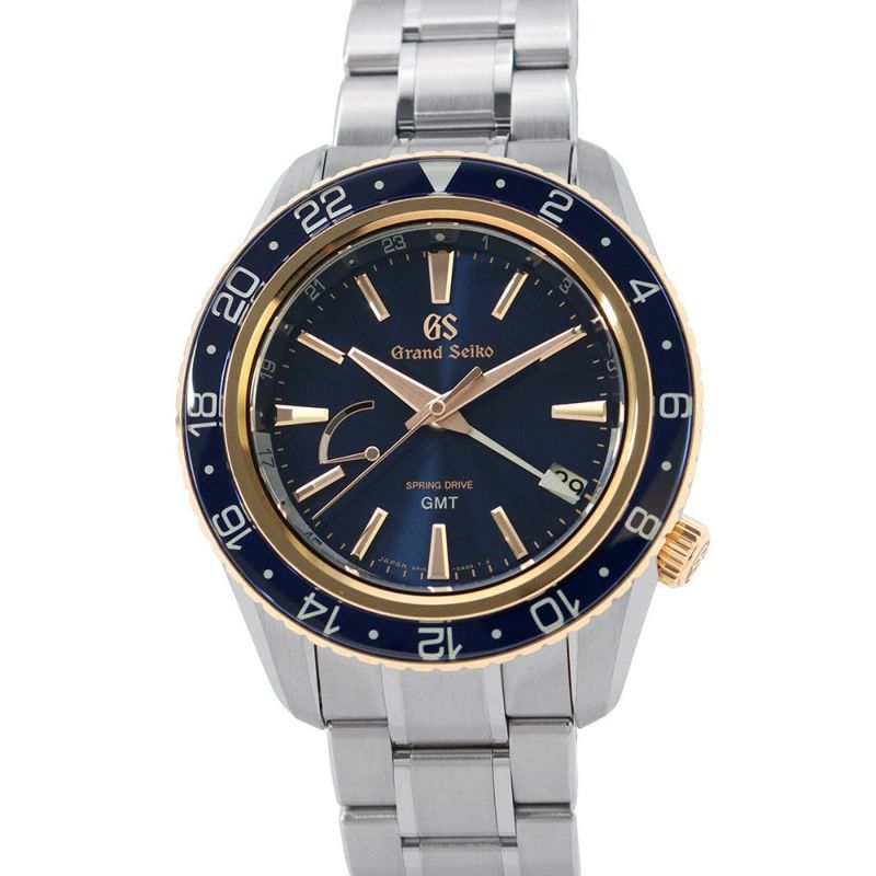 セイコー グランドセイコー スプリングドライブGMT 限定70本 SBGE286 SEIKO 腕時計 グリーン文字盤