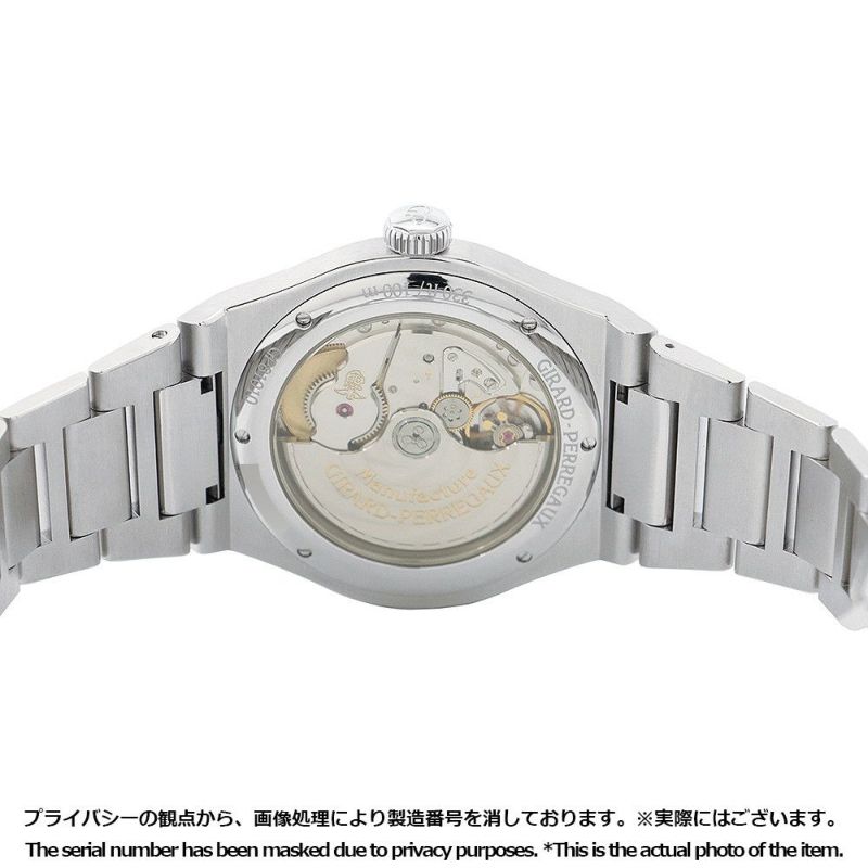 ジラールペルゴ ロレアート 81010-11-431-11A GIRARD-PERREGAUX 腕時計 ブルー文字盤