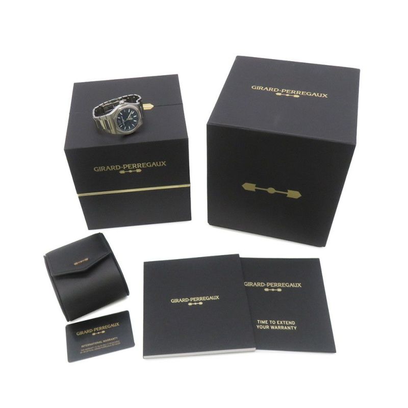 ジラールペルゴ ロレアート 81010-11-431-11A GIRARD-PERREGAUX 腕時計 ブルー文字盤