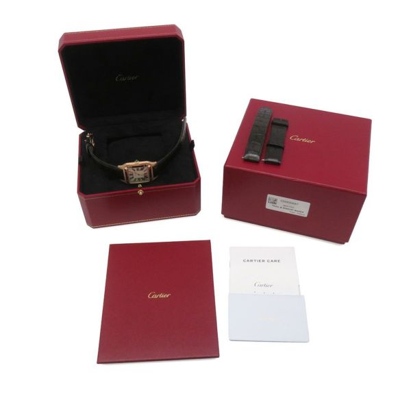 カルティエ サントス デュモン XL WGSA0083 200本限定モデル Cartier 腕時計 シルバー文字盤