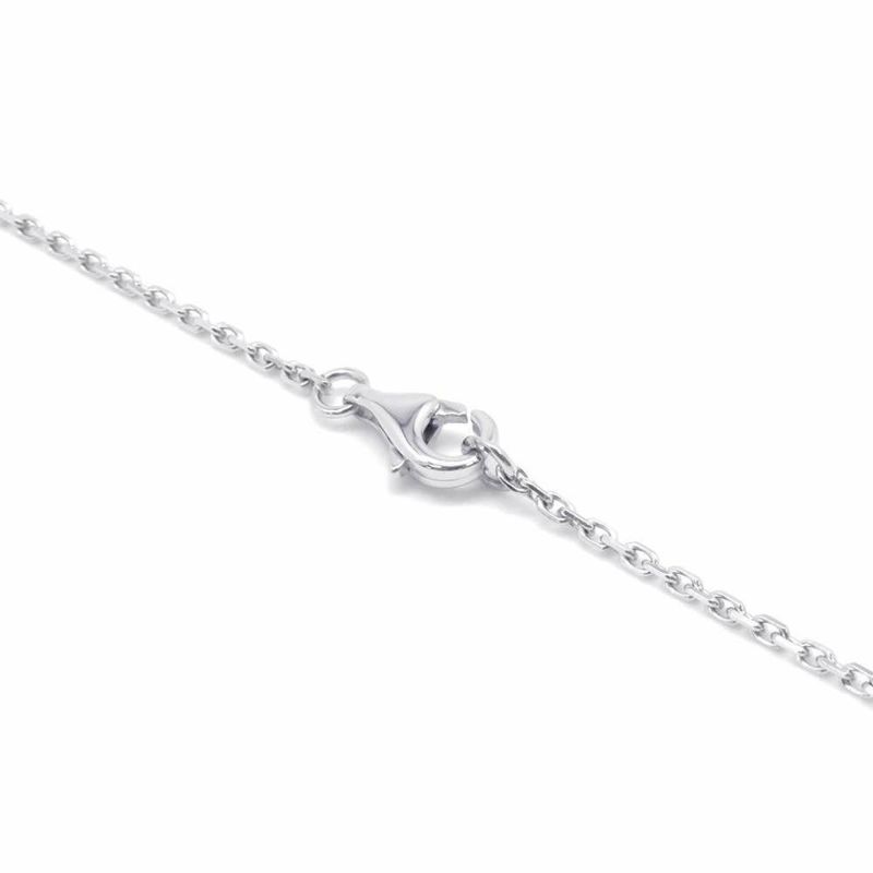 シャネル ネックレス カメリア コレクション ミディアム ダイヤモンド 64P 計約0.85ct K18WG J2580 ペンダント