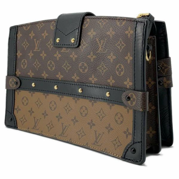 ルイヴィトン ショルダーバッグ モノグラム・リバース トランククラッチ M43596 LOUIS VUITTON