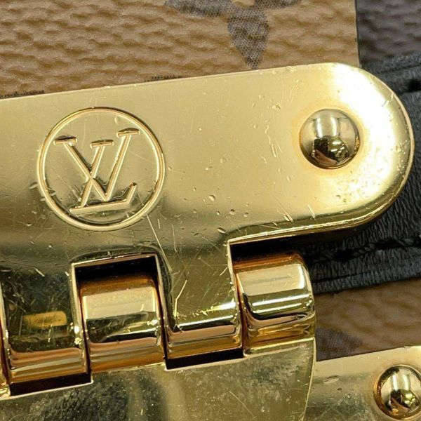 ルイヴィトン ショルダーバッグ モノグラム・リバース トランククラッチ M43596 LOUIS VUITTON