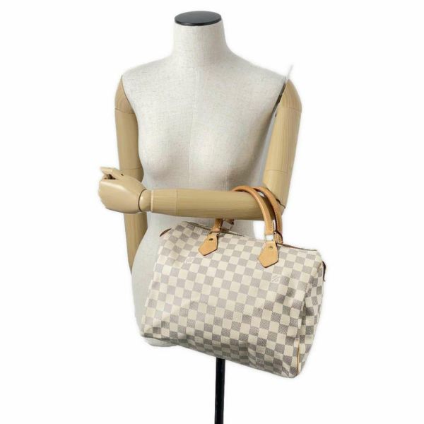 ルイヴィトン ハンドバッグ ダミエ・アズール スピーディ30 N41533 LOUIS VUITTON ミニボストン