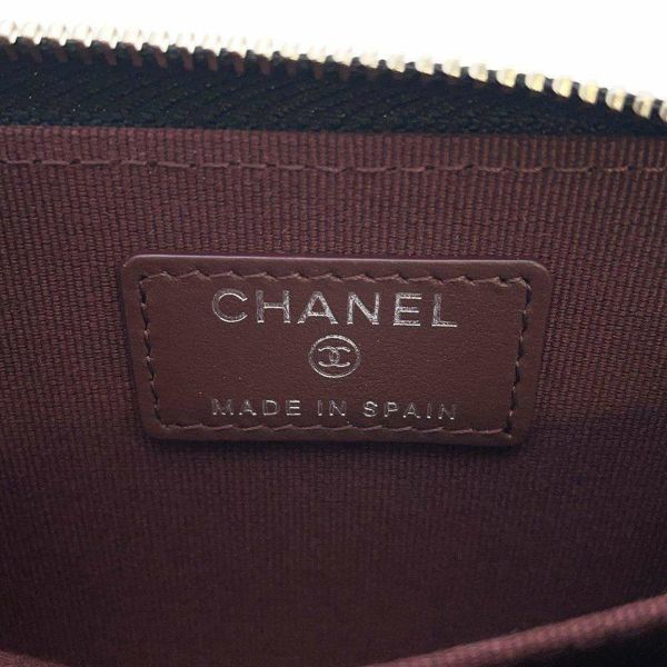 シャネル コインケース クラシック ジップコインパース マトラッセ ココマーク キャビアスキン AP0216 CHANEL 小銭入れ