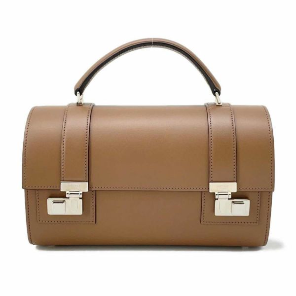 モワナ ハンドバッグ Cabotin レザー MOYNAT バッグ 2wayショルダーバッグ