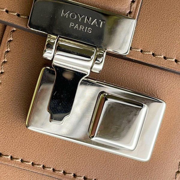 モワナ ハンドバッグ Cabotin レザー MOYNAT バッグ 2wayショルダーバッグ